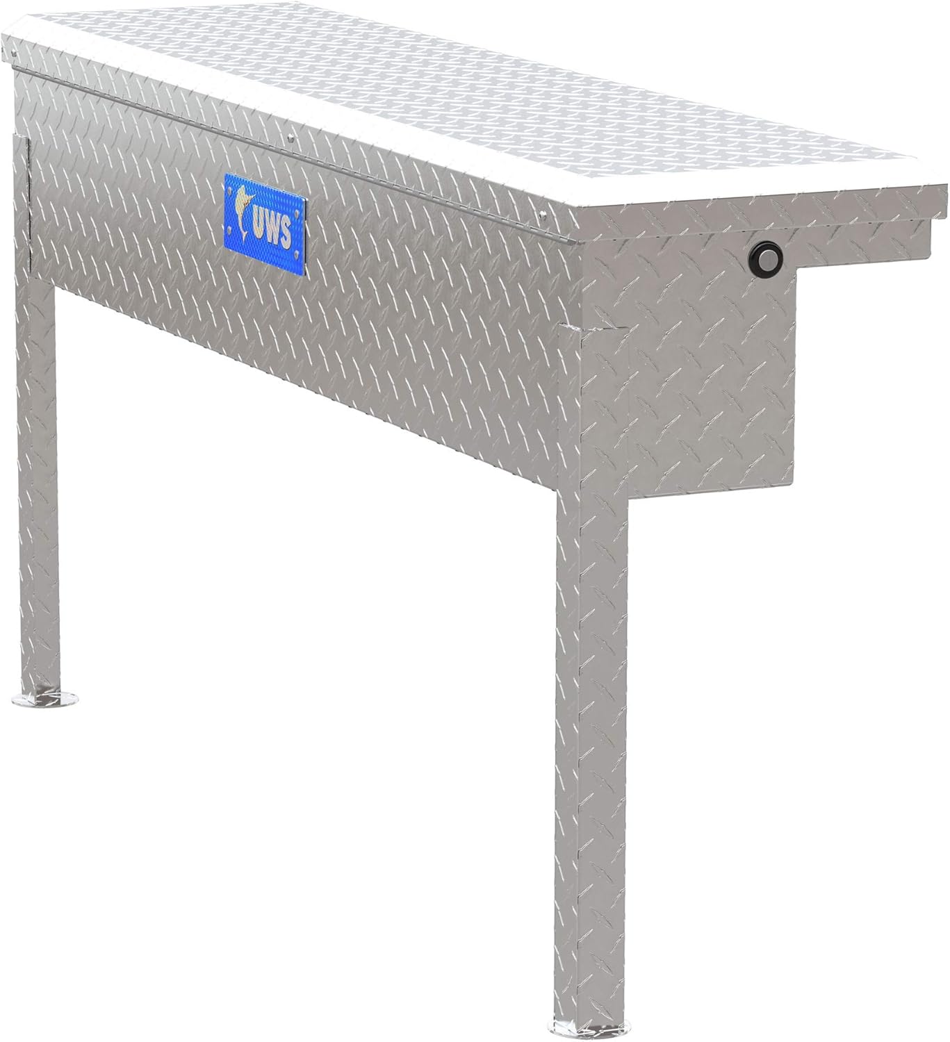 UWS EC30201 48" Heavy-Wall Aluminum Truck Side Tool Box with RigidCore Lid