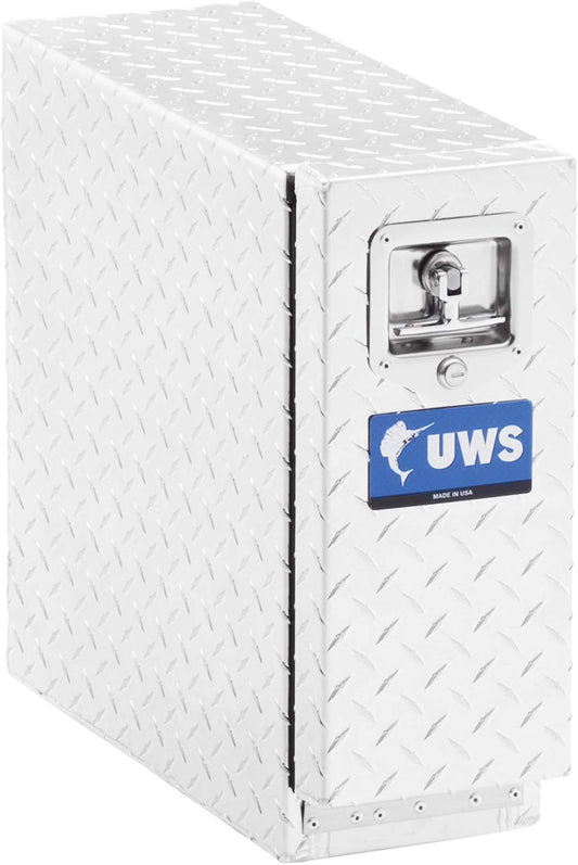 UWS EC20041 22" Heavy-Wall Aluminum Truck Bed Tool Box with 5 Lockable Drawers – Durable & Secure Storage