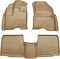 Husky Liner 1015 Taurus WeatherBeater Front and Second Row Floor Liners in Tan