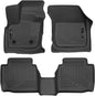 Husky Liner 1320 Fusion Fwd Only Front and Second Row Seat Floor Liners in Black