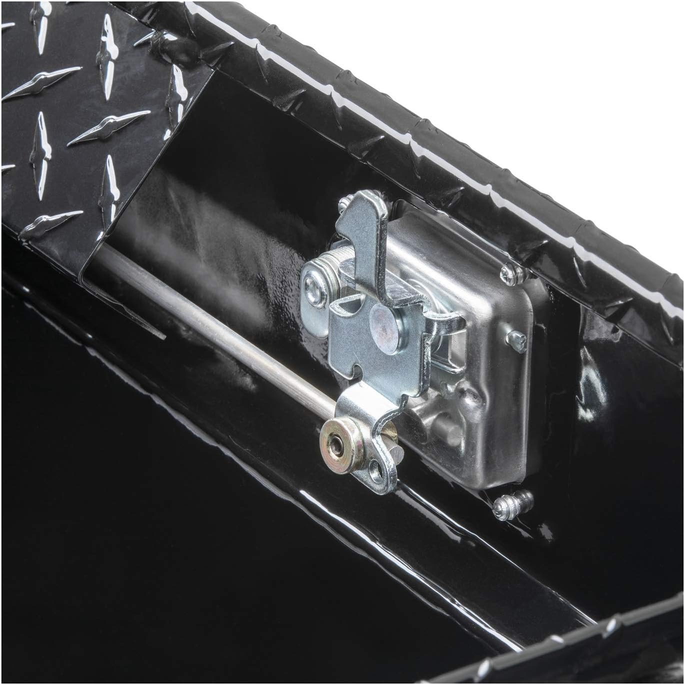 UWS United Welding Services TBC-55-W-BLK Black Chest Box with Wedge Style Design, 55 x 20 x 17 1/4 Inches