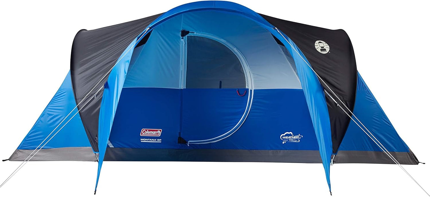 Coleman Outdoor Montana 8-Person 16 x 7 ft. Family Tent - Blue (Part No. 2000018292)