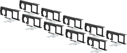 Curt Manufacturing 58001 4-Way and 5-Way Flat Easy Mount Bracket for 2-Inch Receiver Hitch