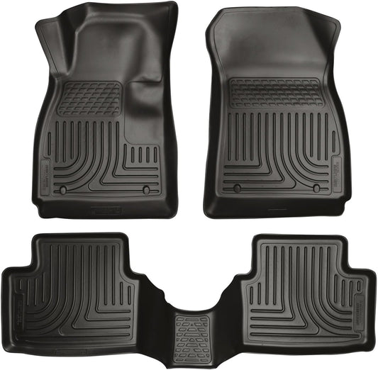 Husky Liner 1421 Mazda 6 Grand Touring Front and Second Row Floor Liners in Black