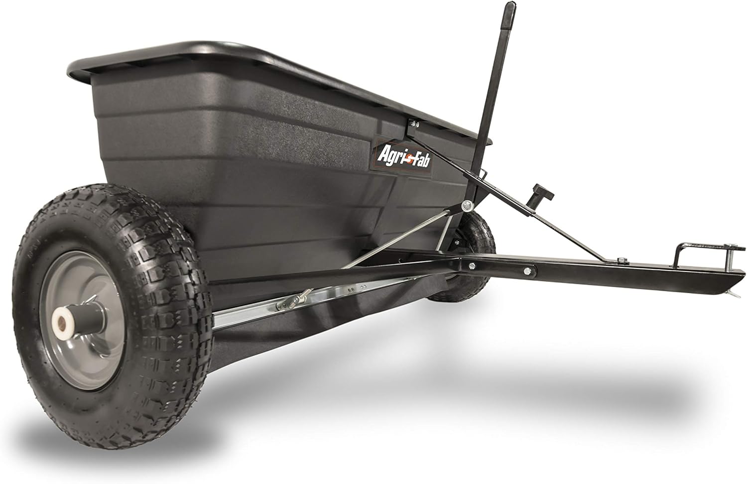 Agri - Fab 45 - 0288 | 175 lb Tow - Behind Drop Spreader for Seed, Fertilizer, Salt & Ice Melt | 17 - Gallon Hopper | Compatible with Lawn Tractors - Autosphere