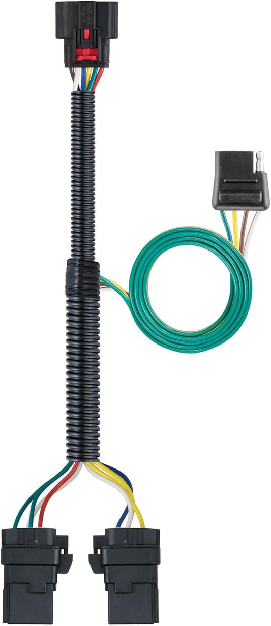 CURT 56429 4-Pin Vehicle-Side Trailer Wiring Harness for Chevrolet Equinox & GMC Terrain – Plug & Play