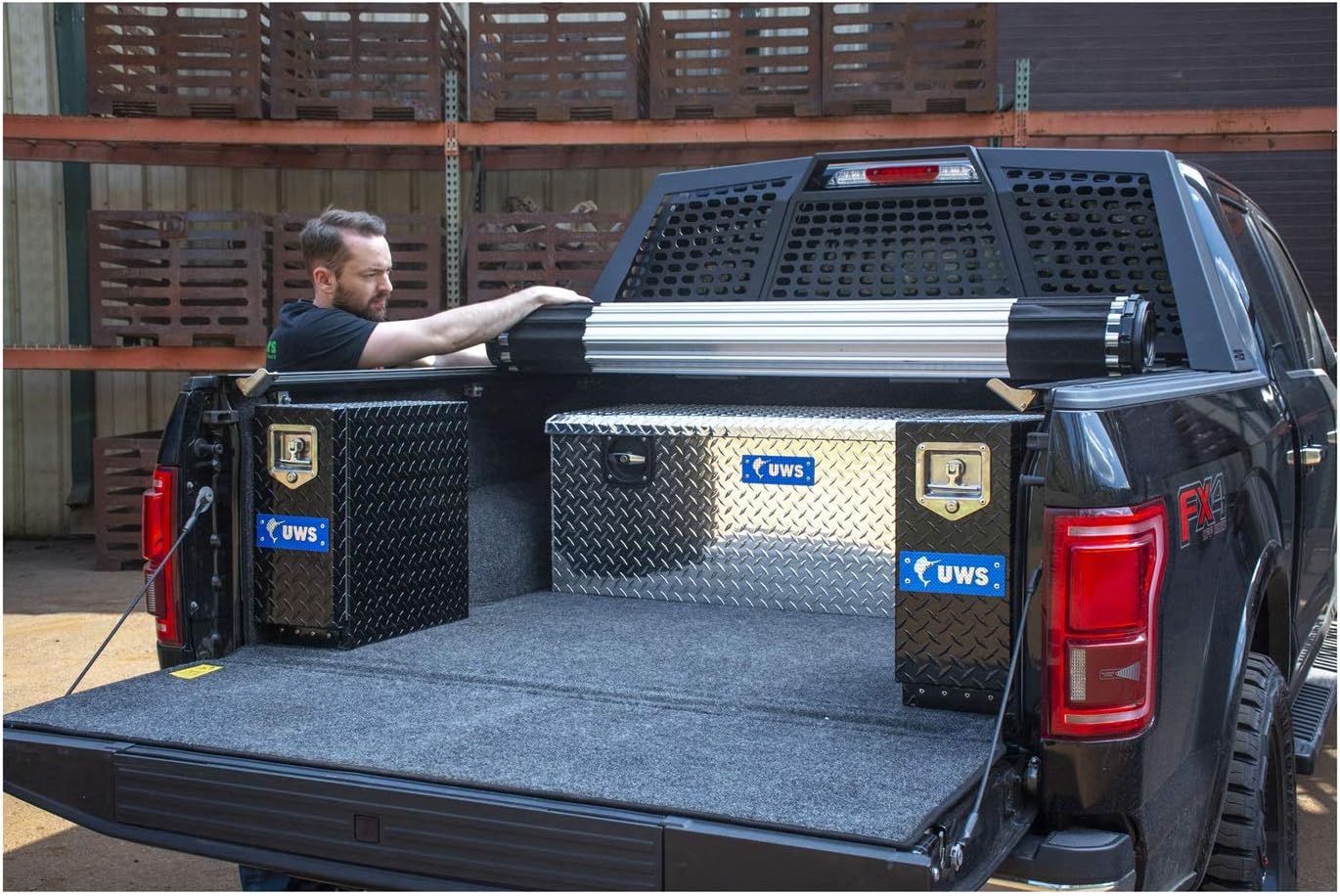 UWS United Welding Services Secure Lock 48 Under Tonneau Chest Box