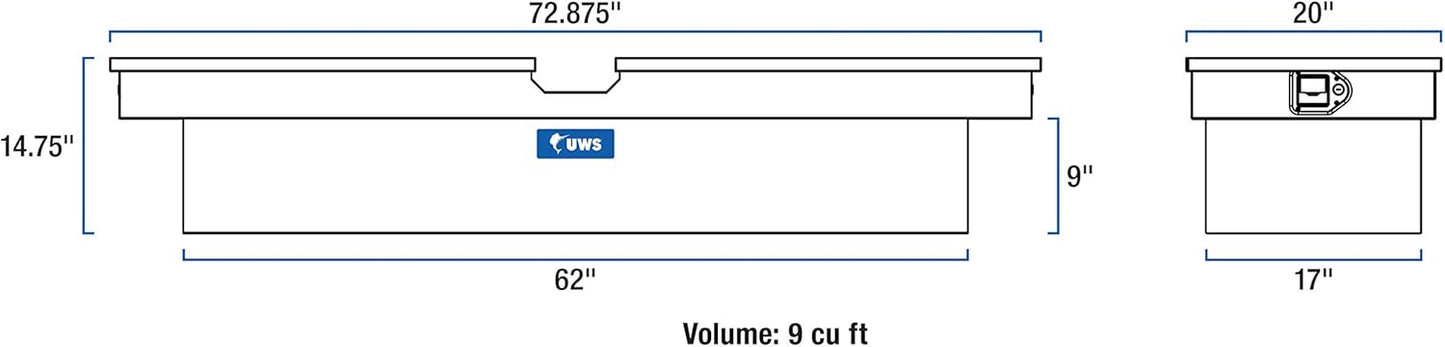 UWS United Welding Services TB-72 Gull Wing 95 C Dodge / 99 C Ford