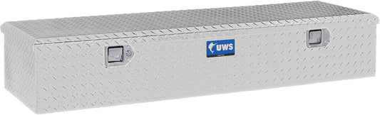 UWS EC20081 58" Heavy-Wall Aluminum 5th Wheel Truck Bed Tool Box with RigidCore Lid – Durable & Lockable Storage