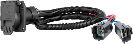 Curt Manufacturing 56443 7-Way RV Blade Socket for Ford F250/F350/F450