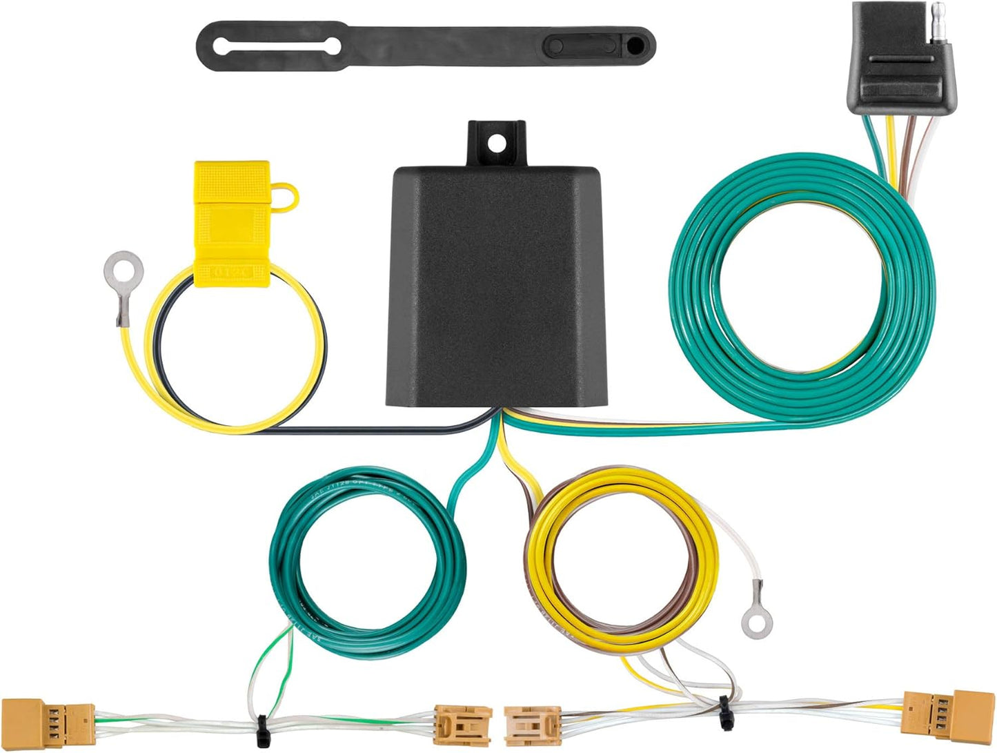 CURT 56404 4-Pin Vehicle-Side Trailer Wiring Harness for Audi Q5 – Plug & Play