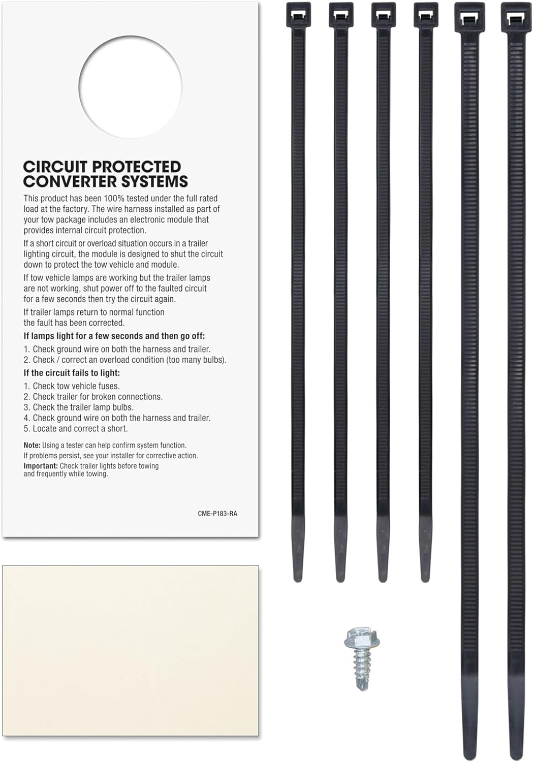 Curt Manufacturing 56519 23 C Pilot Custom Vehicle/Trailer Connector