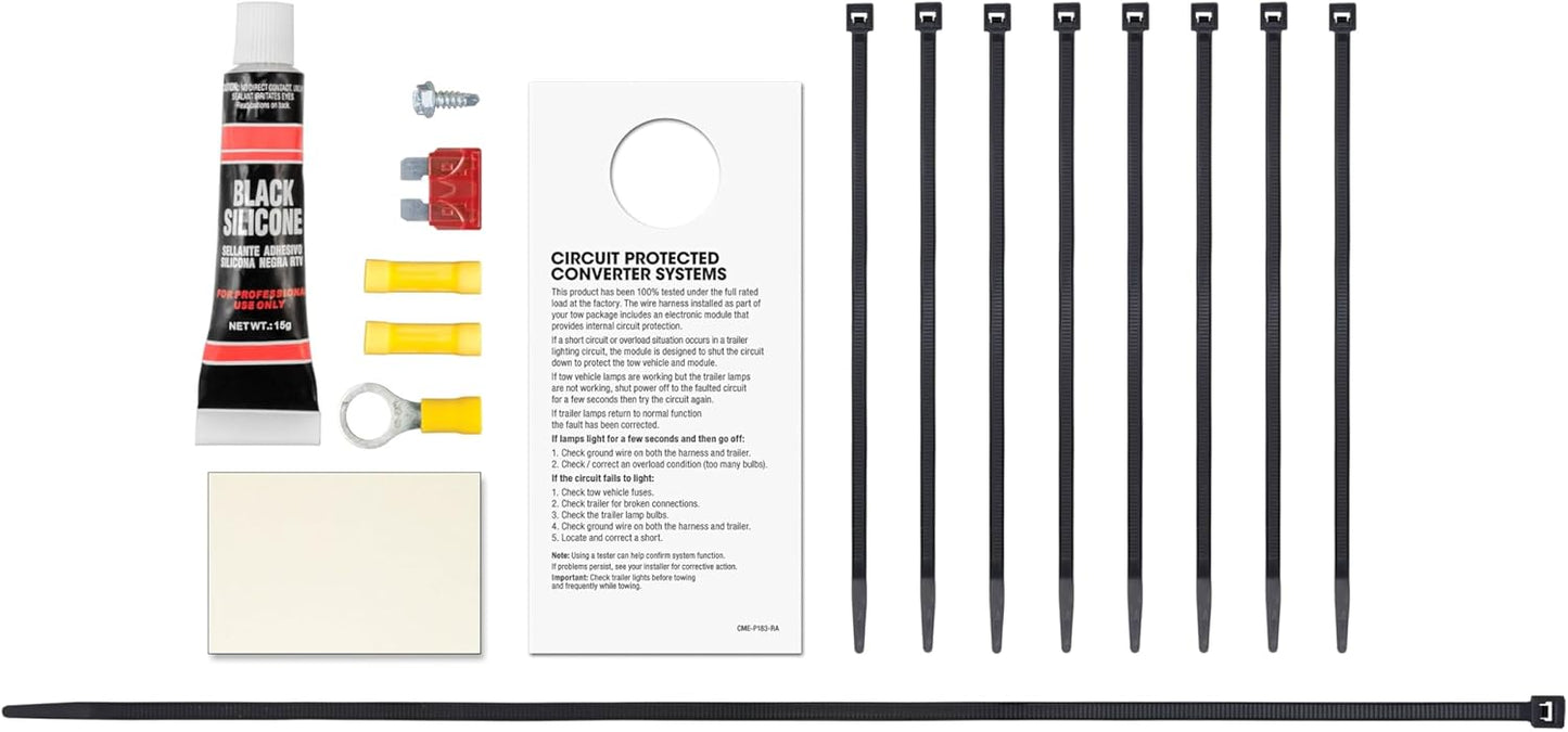 Curt Manufacturing 56482 Outlander S PO Rt T-Connector with 4-Way Flat Output