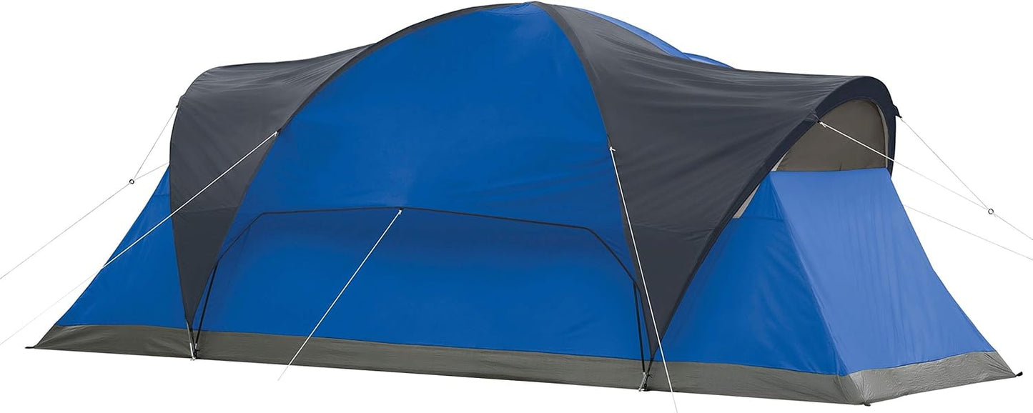 Coleman Outdoor Montana 8-Person 16 x 7 ft. Family Tent - Blue (Part No. 2000018292)