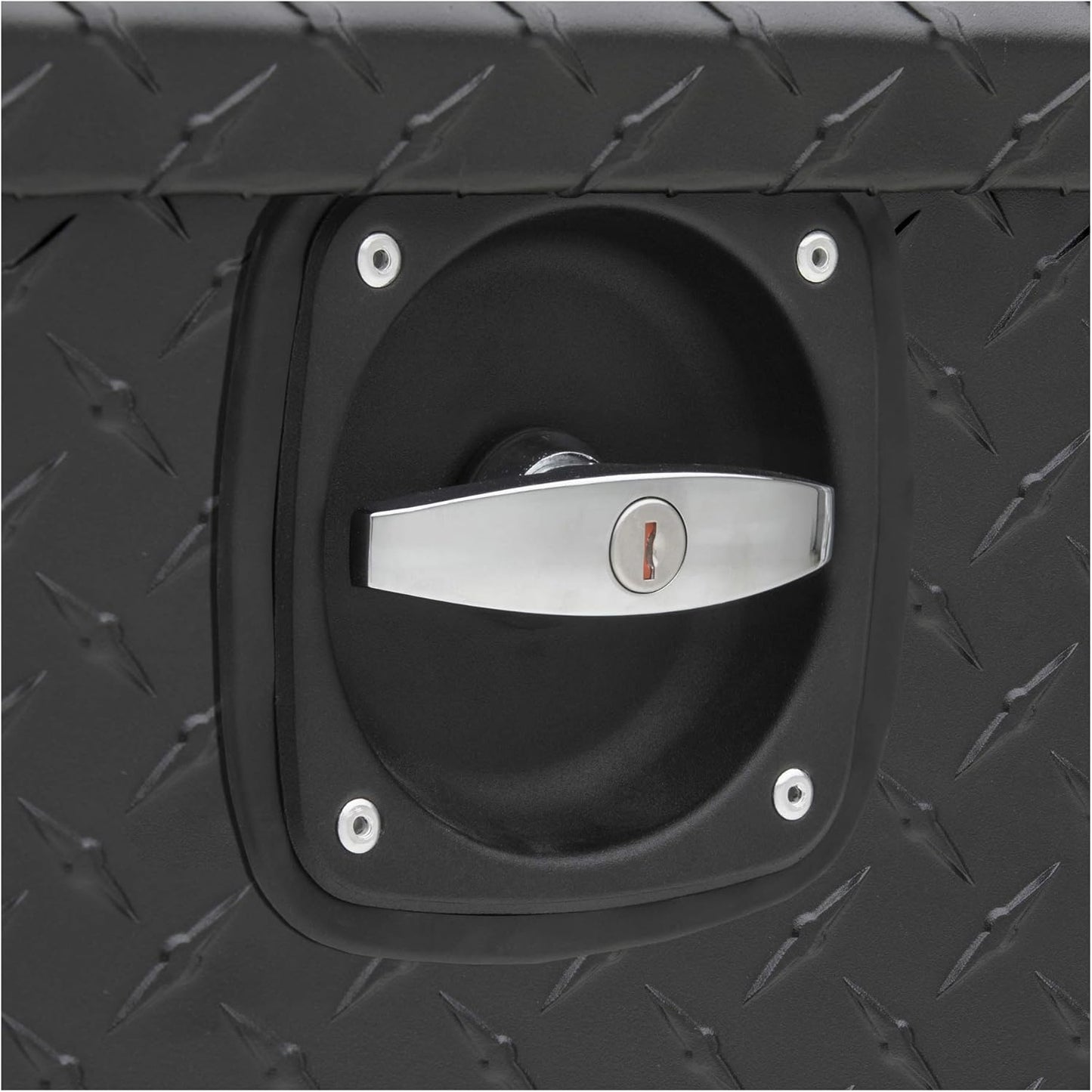 UWS EC20503 Secure Lock 48-Inch Matte Black Heavy-Wall Aluminum Under Tonneau Cover Tool Box – RigidCore Lid