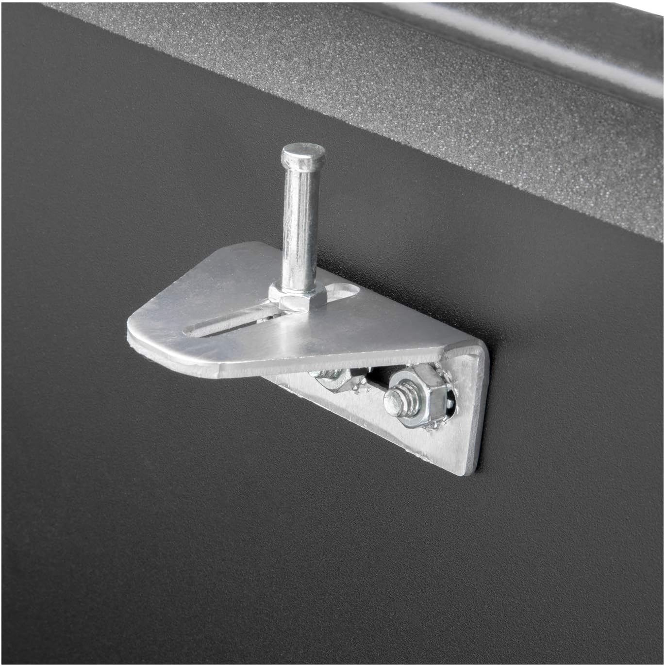 UWS United Welding Services 85 Gallon Steel Combo Transfer Tank in Matte Black (Part Number ST-85-COMBO-MB)