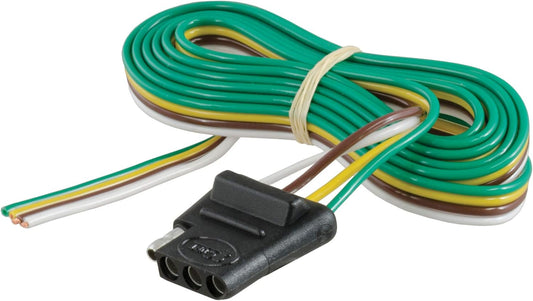 Curt Manufacturing 58040 4-Way Flat 60-Inch In-Car Bonded Trailer Wiring Harness