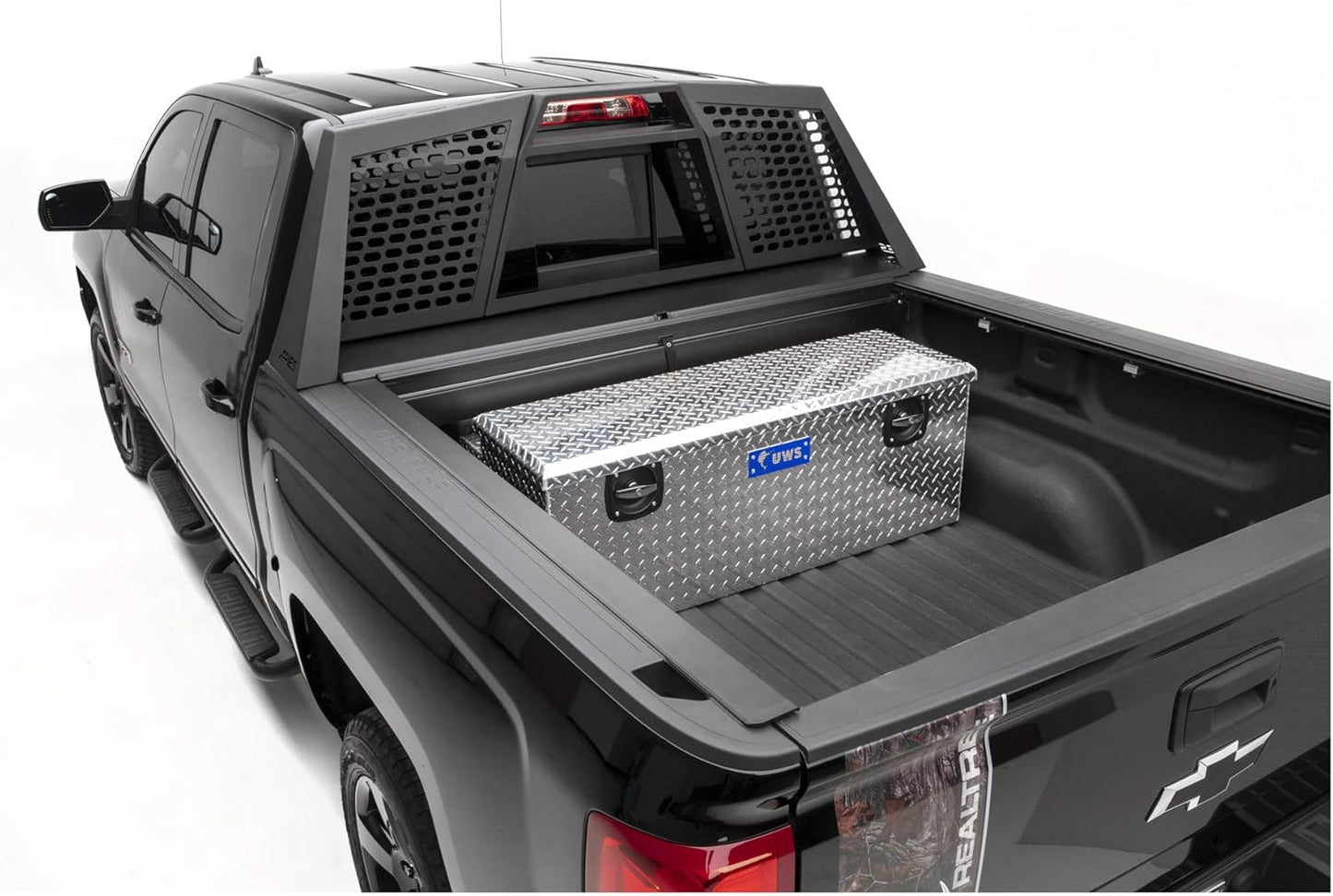 UWS EC20501 Secure Lock 48-Inch Heavy-Wall Aluminum Under Tonneau Cover Tool Box – RigidCore Lid