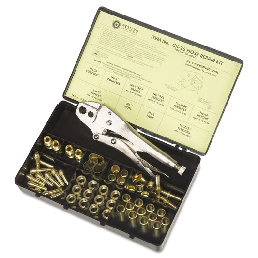 WESTERN ENTERPRISES CK-26 Hose Repair Kit – B Size x 1/4" I.D. – Durable Welding Supply Kit