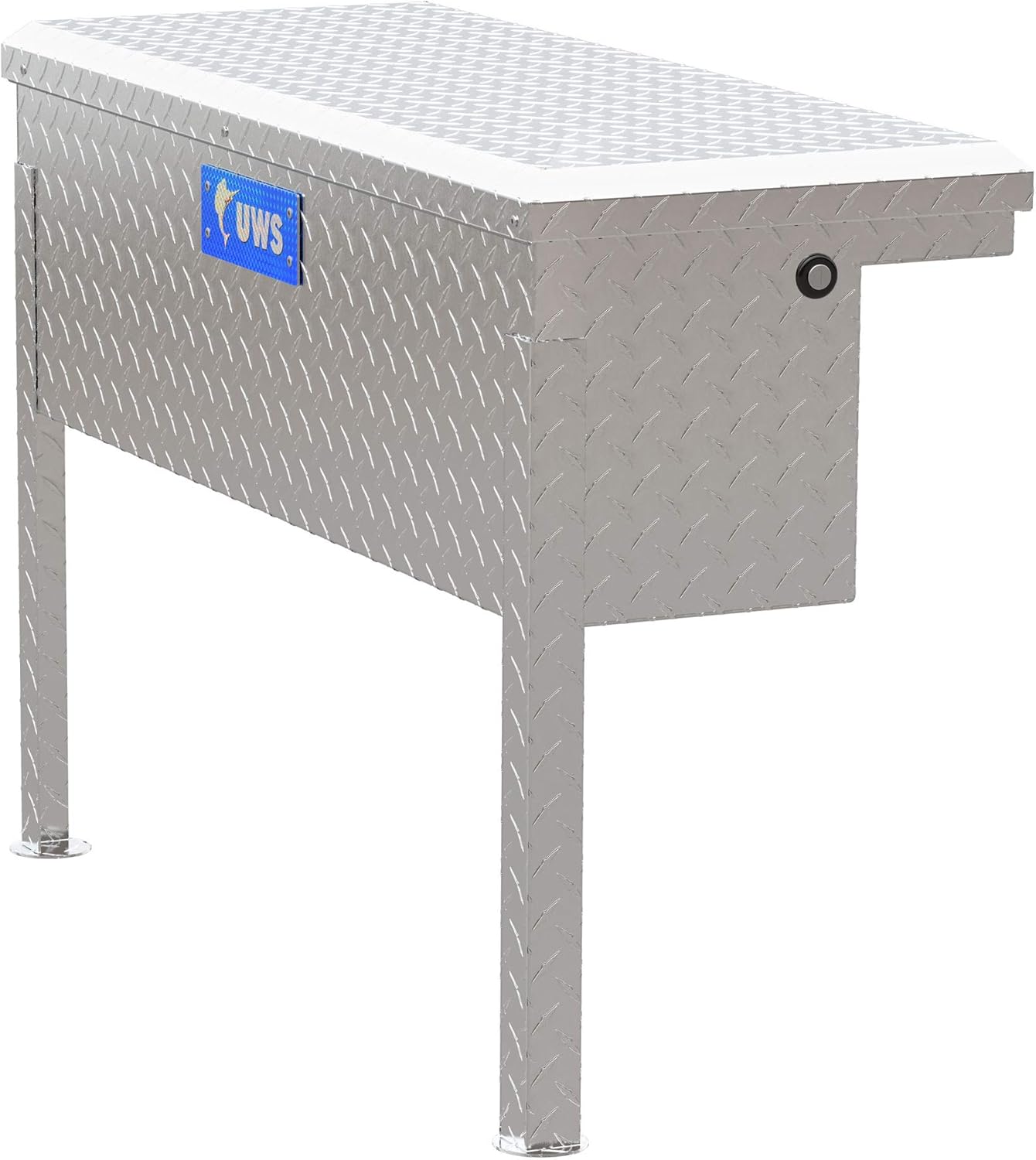 UWS EC30361 36" Aluminum Truck Side Tool Box with Low Profile RigidCore Lid