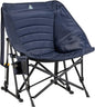 GCI Outdoor Puff Rocker Navy 48115 - Portable Rocking Chair - Autosphere