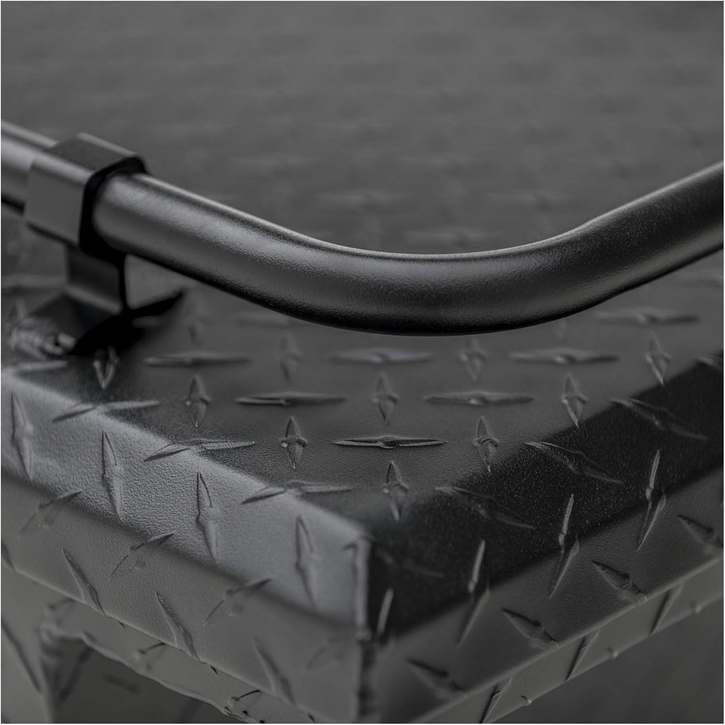 UWS United Welding Services SL-69-LP-MB-R 69-In Secure Lock Low Profile Matte Black Toolbox with Rail