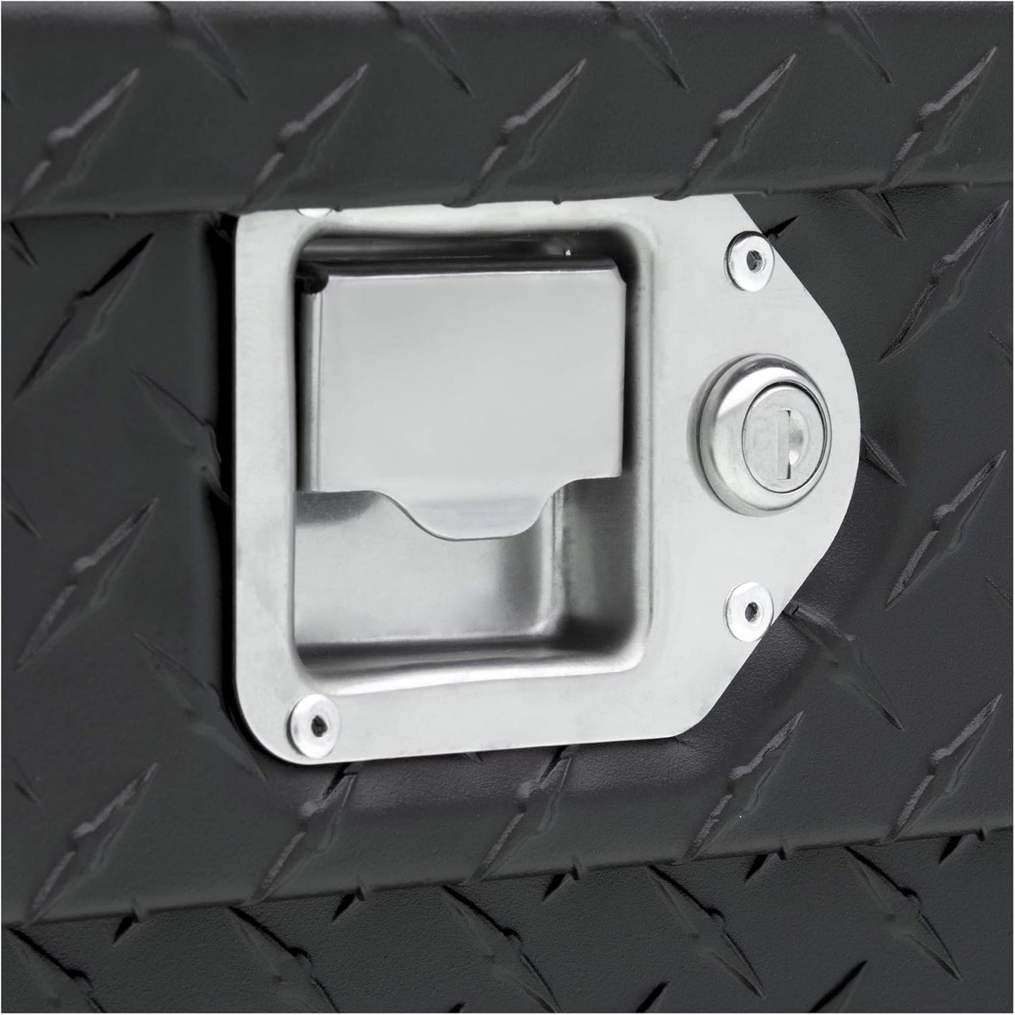 UWS United Welding Services 69-Inch Aluminum Single Lid Crossover Toolbox in Matte Black, Part TBS-69-LP-MB