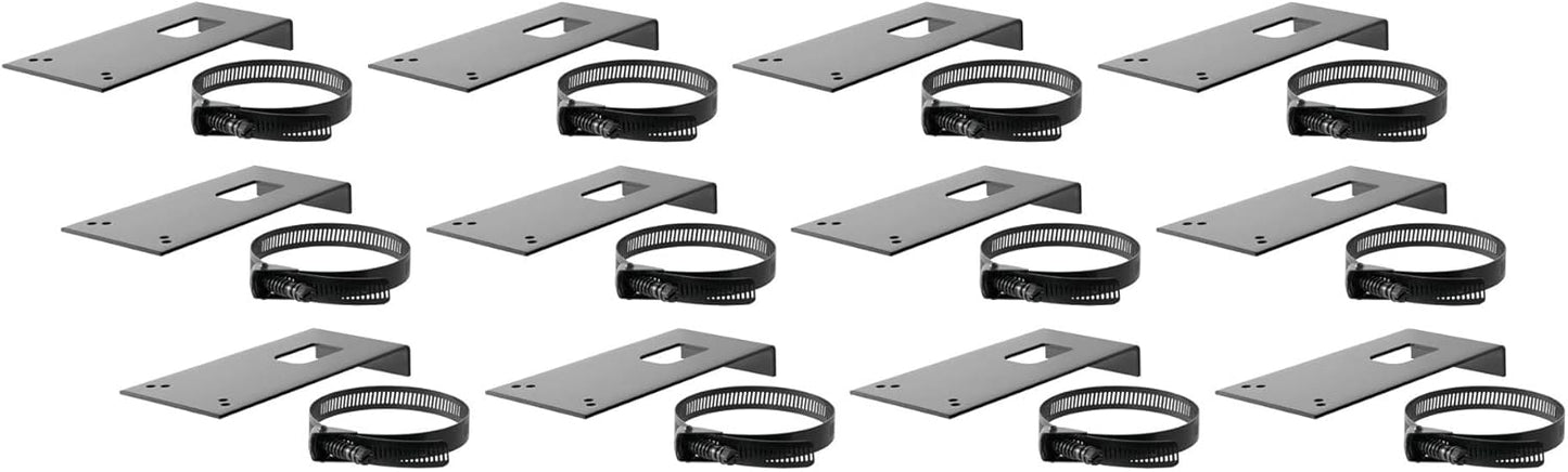 Curt Manufacturing 57201 Long Universal Clam PO N Mount for 7-Way Socket Brackets (12 Pack)