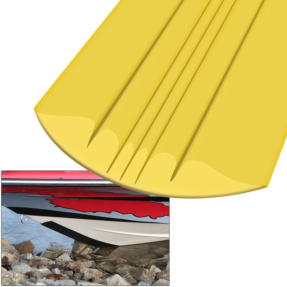 Megaware KeelGuard 21104 - 4' Yellow Keel Protector - gca - commerce