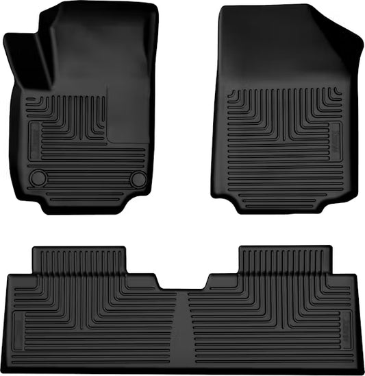 Husky Liners 99291 WeatherBeater Floor Liners for Front and Second Row in Black