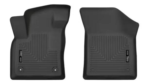 Husky Liner 1522 Colorado Crew Cab WeatherBeater Front & Second Row Floor Liner in Black