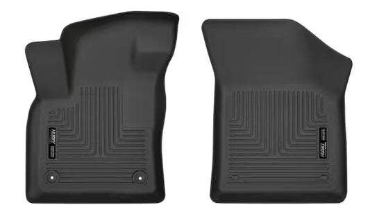 Husky Liner 1522 Colorado Crew Cab WeatherBeater Front & Second Row Floor Liner in Black