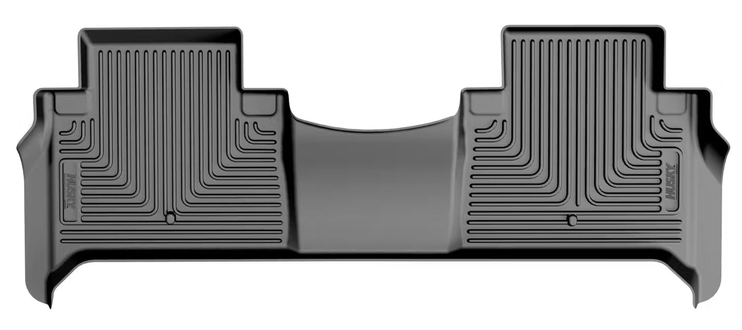Husky Liner 77431 25 Series Floor Liner for Infiniti QX80, Second Row, Black