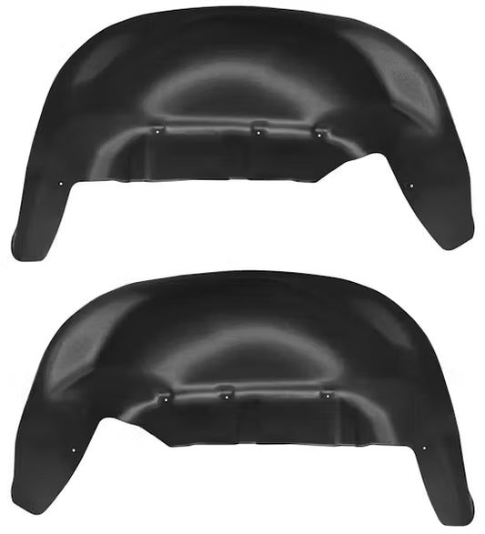 Husky Liner 79061 Rear Wheel Well Guards for Silverado 1500, Black