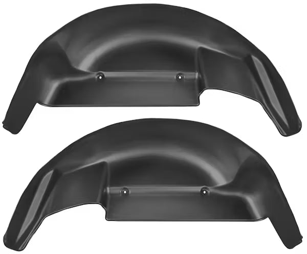 Husky Liner 79101 Rear Wheel Well Guards for Ford F-150 (2014) – Black