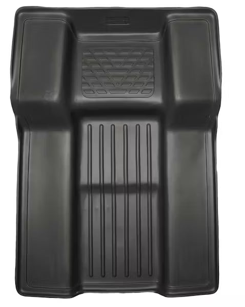 Husky Liner 81241 Weatherbeater Series Black Walkway for 2010 Escalade, Tahoe, and Yukon Second Row Bucket Seats