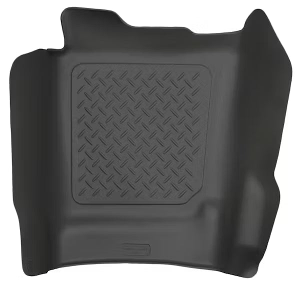Husky Liner 83231 Black Center Hump Liner for 2014 Chevrolet Silverado/Sierra Crew Cab