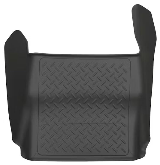 Husky Liners 83421 Front Center Floor Mat for 2014 Ford F-150 SuperCab/Supercrew with All-Weather and Manual Transfer Case