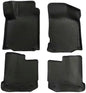Husky Liner 89311 Front and Rear Floor Liners for Volkswagen Beetle, Jetta, and Golf in Black