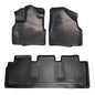 Husky Liner 93751 Weatherbeater Front & Second Row Floor Liners for Honda Odyssey 2011+ in Black