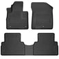 Husky Liners 93821 Santa Fe Front & Second Row WeatherBeater Floor Liners in Black