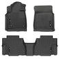 Husky Liner 95101 1222 Sequoia Front & Rear Seat Floor Liners in Black