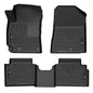 Husky Liner 95261 WeatherBeater Front & Second Seat Floor Liners for 1923 Kia Forte, Black