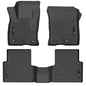 Husky Liner 95341 Front and Second Seat Floor Liners for Ford Bronco 2021-2023, Black