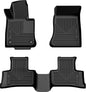 Husky Liner 95421 Floor Liner for 2023 Mercedes-Benz GLC300 Front and Rear Seats in Black