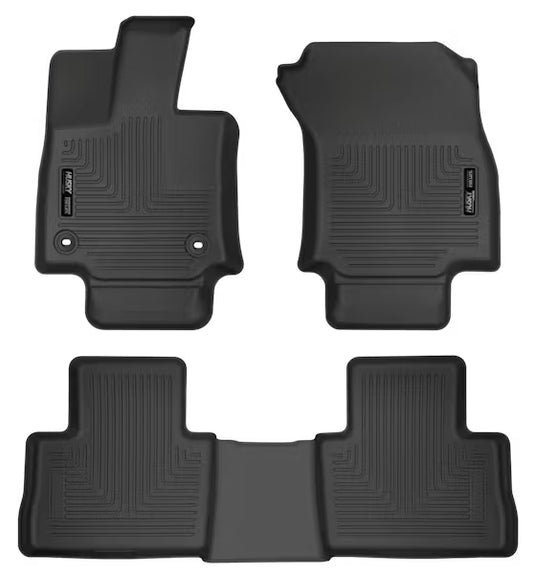 Husky Liner 95501 Black Front and Rear Floor Liners for 1923 Toyota RAV4