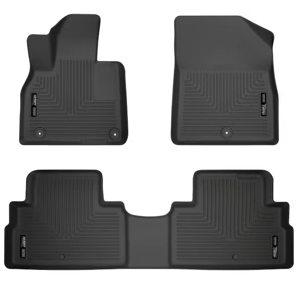 Husky Liner 95711 Palisade Black Front & Rear Seat Floor Liners