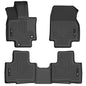 Husky Liner 95791 Highlander Front & Second Seat Floor Liners in Black
