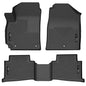 Husky Liners 95801 Front & Second Seat Floor Liners for Kia Seltos – Black