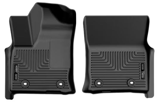 Husky Liners 95811 WeatherBeater Front & 2nd Seat Floor Liner for Land Cruiser 2022-2023 - Black